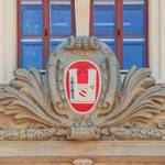 stadtwappen rathauseingang quer carlo boettger