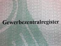 Gewerbezentralregisterauskunft