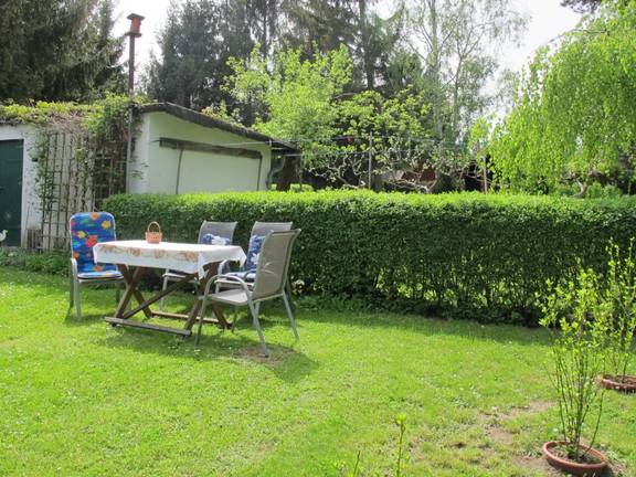 Sitzgelegenheit im Garten